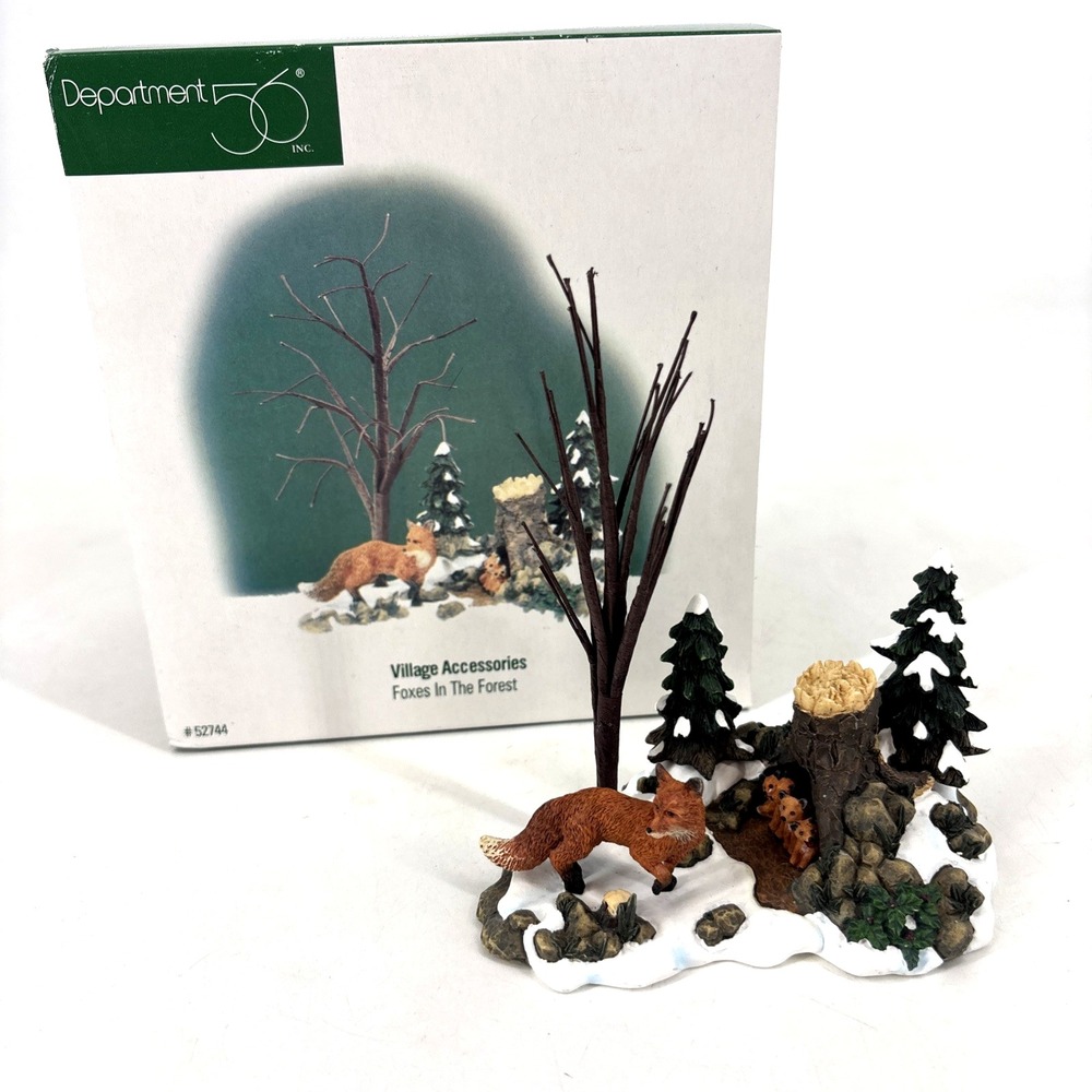 Department 56 "Foxes In The Forest" #52744